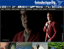 Tablet Screenshot of fotodesign-ilg.com